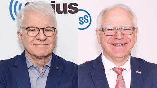 Steve Martin Says He Wont Play VP Pick Tim Walz on SNL Despite Lorne Michaels Offer [upl. by Ganny]