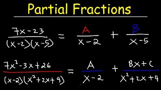 Partial Fraction Decomposion [upl. by Kenleigh738]