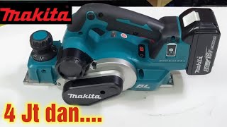 MAKITA PLANER CORDLESS 18 VOLT [upl. by Oivalf369]