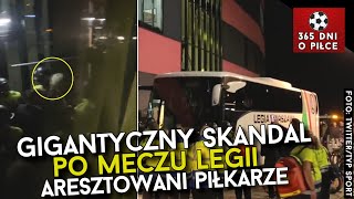 PIŁKARZE LEGII WARSZAWA ARESZTOWANI W HOLANDII  SKANDAL PO MECZU AZ ALKMAAR  LEGIA  POBITY PREZES [upl. by Inaniel]