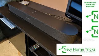 Sonos Beam amp Sonos One Overview [upl. by Marilee295]