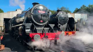 Repton on proving run to Goathland and Pitchford Hall at Newbridge [upl. by Baxie808]