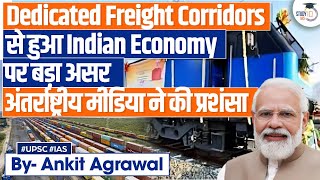 Study finds Dedicated Freight Corridors paving Path for more Equitable Economic growth across India [upl. by Ylla109]