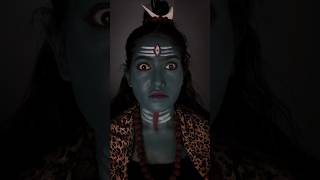 Kaal Bhairav Makeup 🔱🙏 kaalbhairav short viral [upl. by Hamlani]