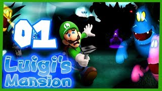 Luigis Mansion 3DS FR 01  A LA RECHERCHE DE MARIO [upl. by Eerol]