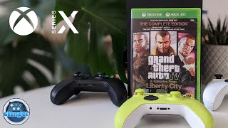 GTA IV The Complete Edition  Unboxing amp Playing on Xbox Series X [upl. by Kiker997]