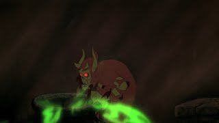 The Black Cauldron  The Horned King Is Destroyed Finnish 1998 HD [upl. by Gavrilla]