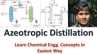 Azeotropic Distillation BasicsChemicalMahi [upl. by Atinet]