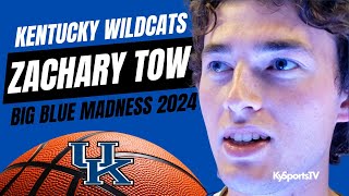 Kentucky Wildcats Basketball Walk On Zachary Tow on Making the Roster [upl. by Aneeuqahs84]