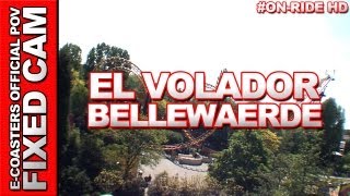 El Volador  Bellewaerde Park  OnRide ECam HD [upl. by Rustie]