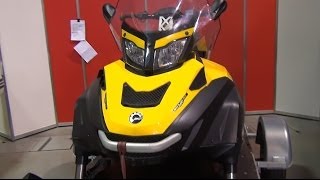 BRP SkiDoo Skandic WT ROTAX 600 ACE REVXU Exterior and Interior in 3D 4K UHD [upl. by Hulton]