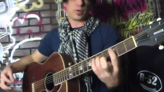 How to play barre chords  play acoustic guitar in minutes with FOJC [upl. by Bak499]