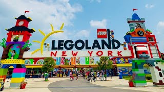 LEGOLAND New York 2023 Complete Walking Tour in 4K  LEGOLAND New York Resort [upl. by Otrebor]