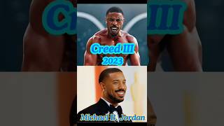 CREED 3 20232024 Main Cast Then And Now movie fyp shorts actors celebrity hollywod [upl. by Leiand]