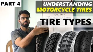 Part 4 TIRE TYPES by TREAD Pattern  Mototalk [upl. by Aiekal]