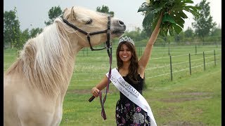 Miss Italia nel Mondo Olanda  Interview subtitles italiano Jolanda Adelaar [upl. by Norreht866]