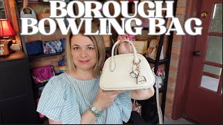 Coach Borough Bowling Bag Review ProsCons What Fits amp Handbag Heels [upl. by Yellah]