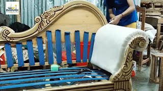 how to make louncher sofa frame 3 seater sofa making  How To make Dewan sofa set launcher sofa [upl. by Lister]