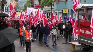 May Day Demo 2018 Zürich 1 Mai Zürich [upl. by Emmeram]