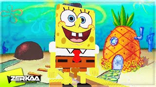 SPONGEBOB HAS A DCK Garrys Mod Death Run [upl. by Ahsekyt997]