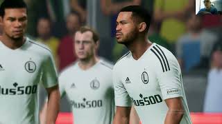 Legia Warszawa  My reactions and comments gameplay EA Sports FC 24 [upl. by Ttayh]