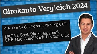 Girokonto Vergleich 2024 für Österreich  910 gratis und günstige Konten im Vergleich [upl. by Eilahtan]