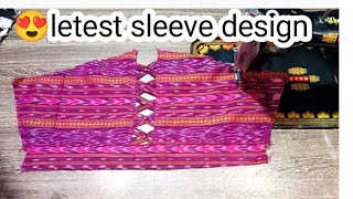 💕 trending sleeve design hand design cutting and stitching baju designs viralvideo trendingvideo [upl. by Alhak]