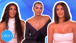 Every Time Kim Kardashian Appeared on The Ellen Show In Order MEGACOMPILATION [upl. by Fiester]