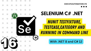 16  Working with NUnit TestFixture TestCase Category and running in command line [upl. by Knowles]