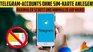 Telegram Account mit anonymer eSIM anlegen telegram [upl. by Warchaw]