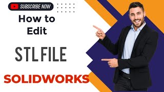 How to edit STL file in SOLIDWORKS [upl. by Colbye]