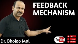 Feedback mechanism  feedback mechanism of homeostasis  Biology  Hindhi  Urdu  Dr Bhojoo Mal [upl. by Aicatsal972]