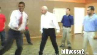 Obama VS McCain Dubstep Dance Off [upl. by Seften]