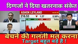 Ashok Leyland share letest news today  Ashok Leyland share Target  ashok Leyland share next Target [upl. by Naujahs]