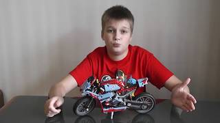 LEGO Technic Спортбайк спортивный мотоцикл  обзор [upl. by Abramson629]