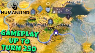 Humankind Gameplay up to Turn 250  Full Industrial Era  Part 1 [upl. by Llehsram]