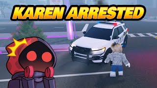 I BECAME A KAREN IN EMERGENCY RESPONSE LIBERTY COUNTY ROBLOX [upl. by Tallou]