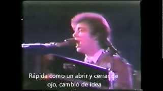 BILLY JOEL quotALL FOR LEYNAquot LIVE 1979 SUBTITULADO AL ESPAÑOL [upl. by Skantze140]