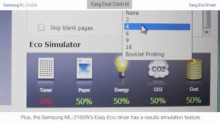 Samsung ML2165W vs HP LaserJet P1102W [upl. by Trela684]