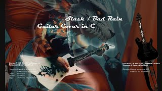 Slash  Bad Rain Guitar Cover [upl. by Jesselyn520]