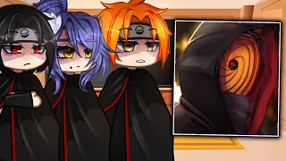 Akatsuki React To Obito  Naruto Shippuden  Gacha Club [upl. by Rehpotsyrhc]