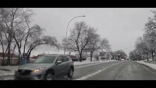 Tempête de verglas à Montréal jeudi 6 avril 2023 [upl. by Eikcaj324]