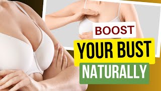 How to Naturally Enhance Breast Size Foods Seeds and Exercises for Growth [upl. by Eidolem]