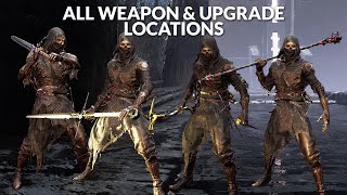 Mortal Shell  Locations of All Weapons amp Upgrades [upl. by Glennis736]