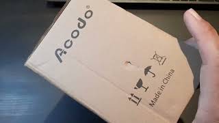 Unboxing Acodo 7018B  Μουσική πηγή αυτοκινήτου  Car music source [upl. by Eisoj]