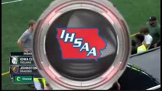 2024 Boys State Semifinals  Johnston vs Iowa City West [upl. by Ssepmet]