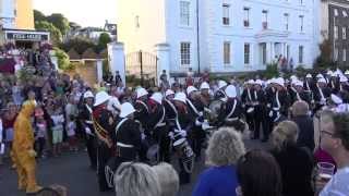 Falmouth Marching Band Falmouth week 2015 [upl. by Neuburger666]