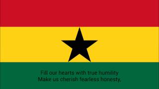 National anthem of GhanaHimno nacional de Ghana [upl. by Erick]