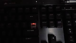 Corsair k95 platinum Led Problem [upl. by Sager]