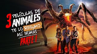 Las Peores Peliculas De Animales Asesinos Tarantulas De Lava y Mosquitos Gigantes TeLoResumo [upl. by Ellon]